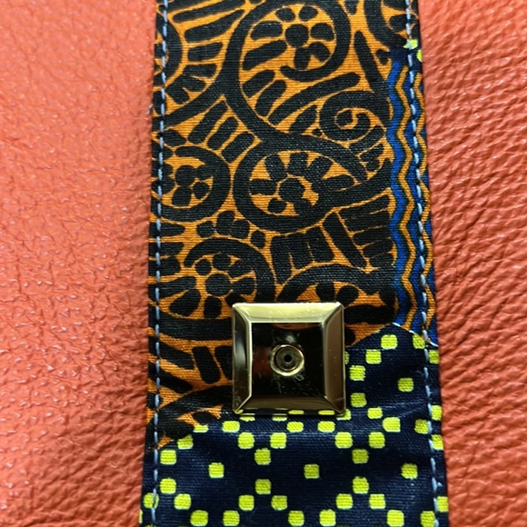 Bkyo Orange Leather Envelope Clutch - Picture 6 of 10